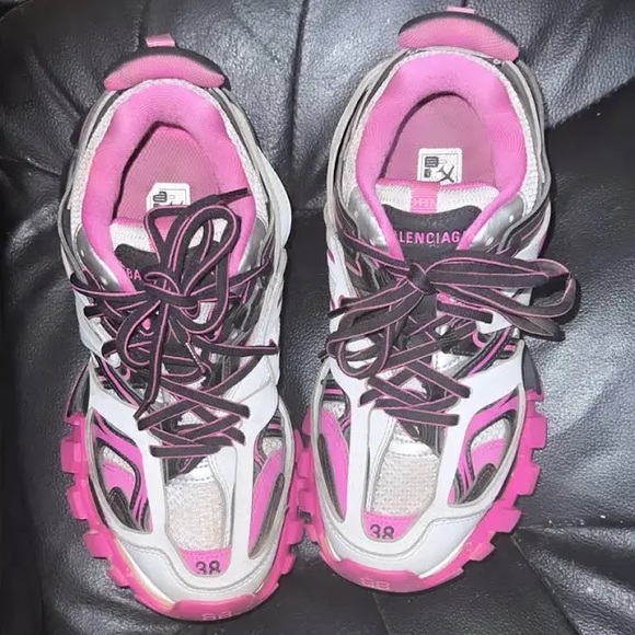 Balenciagas Pink Led Tracks - Picture 1 of 3